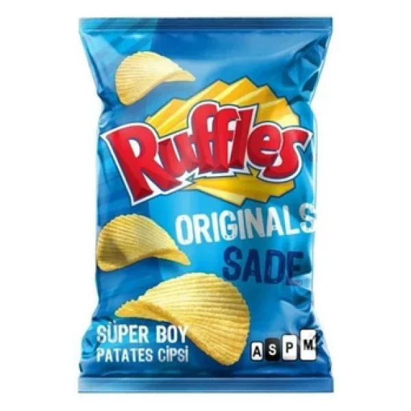 Ruffles Originals Paket Süper Boy Patates cipsi 107 gr 4'lü - Görsel 2