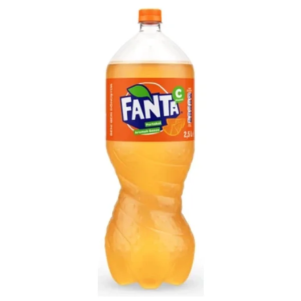 Fanta Portakal Aromali Gazoz 2,5 Lt X 6 Adet - Görsel 2