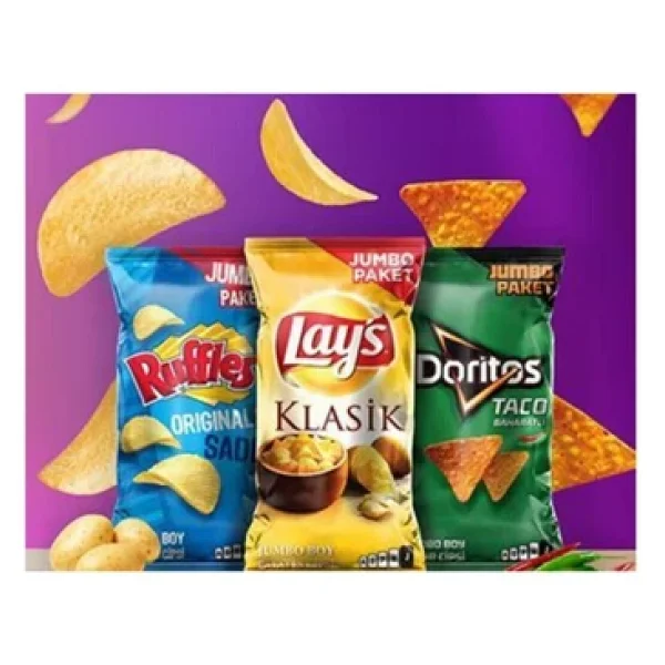 Ruffles Originals Paket Süper Boy Patates cipsi 107 gr 4'lü - Görsel 4