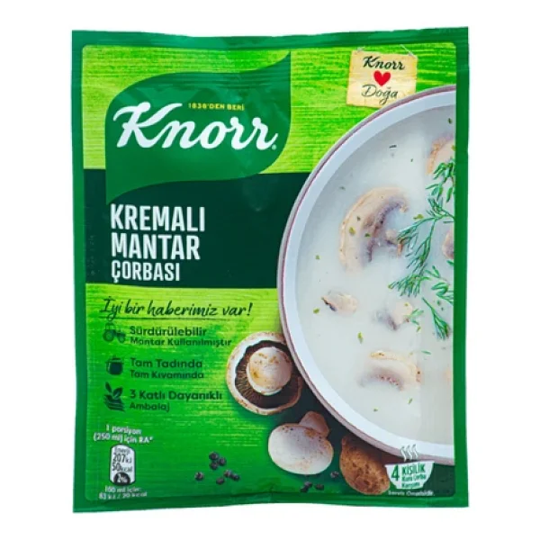 Knorr Kremalı Mantar Hazır Çorba 63 gr - Görsel 4
