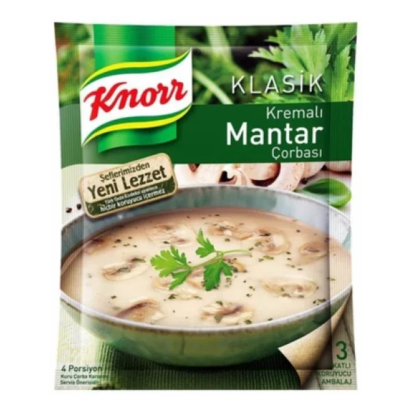Knorr Kremalı Mantar Hazır Çorba 63 gr - Görsel 3