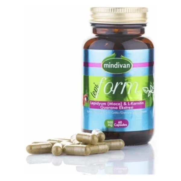 Mindivan Lepi Form Lepidyum & L-Carnitin 60 Kapsül - Görsel 4