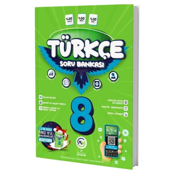 Av Yayınları 8. Sınıf LGS Türkçe Soru Bankası - Görsel 5