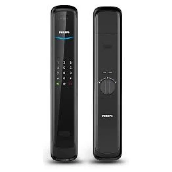 Philips DDL702-1HWS Parmak İzli Kartlı Kameralı Akıllı Kapı Kilidi - Görsel 2