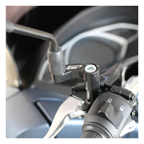 GP KOMPOZİT Honda PCX 125 / 150 2014-2025 Uyumlu Ayna Genişletme Siyah - Görsel 5