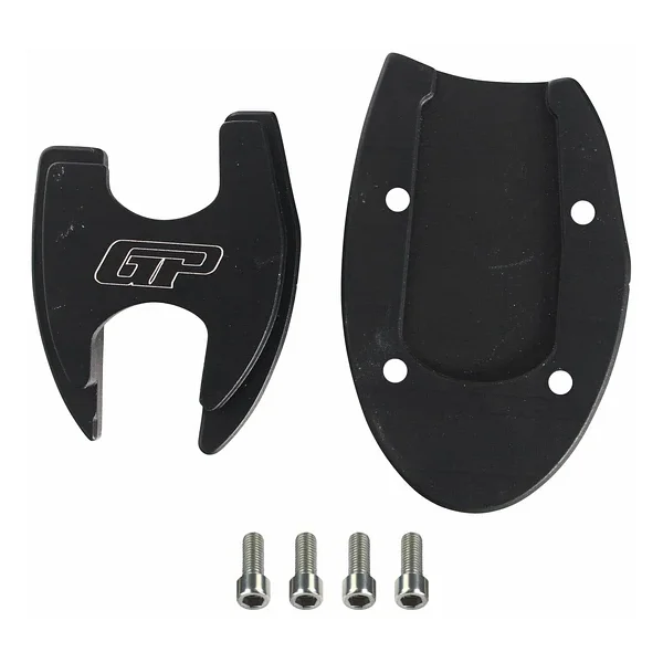 GP KOMPOZİT Gp Kompozit Honda Pcx 125 / 150 2018-2025 Uyumlu Ayak Genişletme Siyah - Görsel 4