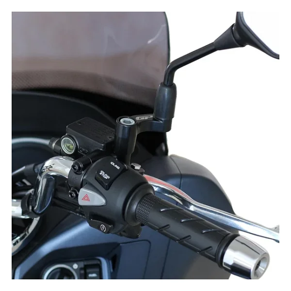 GP KOMPOZİT Honda PCX 125 / 150 2014-2025 Uyumlu Ayna Genişletme Siyah - Görsel 4