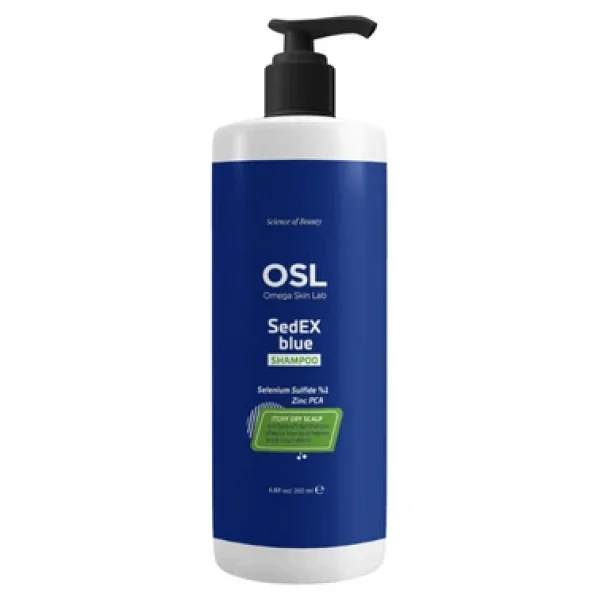 OSL Omega Skin Lab Sedex Blue Kepeğe Karşı Sülfatsız Şampuan 200 ml - Görsel 3