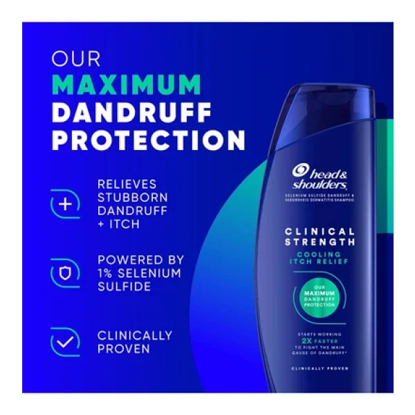Head & Shoulders Cooling Itch Relief Kaşıntı Giderici 400 ml Kepek Şampuanı - Görsel 5