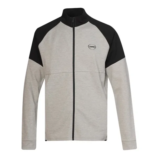 Hummel Inter 922405-2393 Gri-Siyah Erkek Eşofman Üstü - Görsel 3