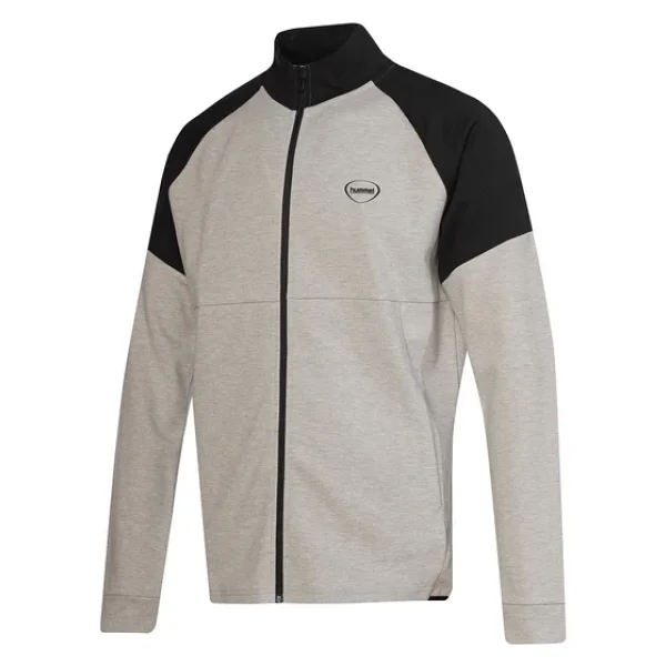 Hummel Inter 922405-2393 Gri-Siyah Erkek Eşofman Üstü - Görsel 2