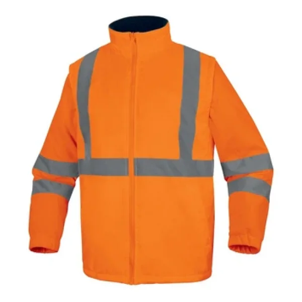 Delta Plus Speed 5+1 Parka Oxford Kumaş, Su Geçirmez Ve Reflektörlü Kışlık İş Montu - Görsel 6