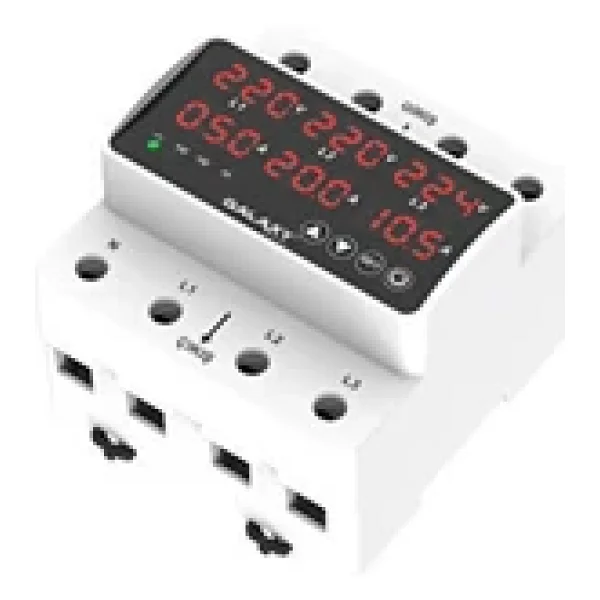 Galaxy Energy D380 Trifaze Tip Voltaj Kontrol Ve Koruma Rölesi 2 Yıl Garanti - Görsel 6