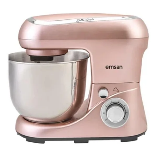 Emsan Bella Gusto Mini Golden Pink 800 W 3.5 lt Stand Mikser - Görsel 2