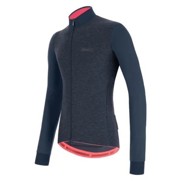 Santini Colore Puro Erkek Termal Kışlık Bisiklet Forması 2W216075RCOLORPUR0 - Görsel 8