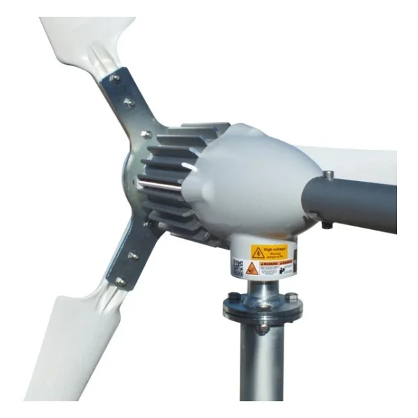 İsta Breeze Set i2000W 24V/48V Rüzgar Türbini + Wind Pro Şarj Kontrol + Direk Seti - Görsel 4