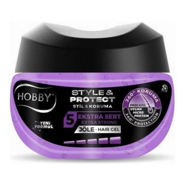 Hobby Style & Protect Ekstra Sert Saç Jölesi 250 ml - Görsel 2
