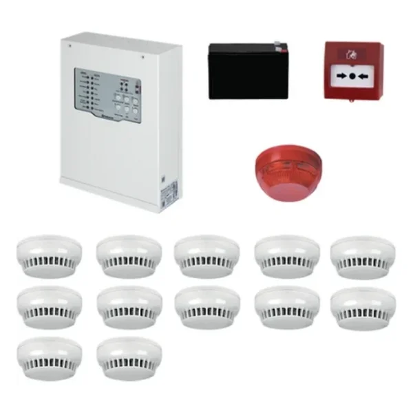 Teknim TFP-312312 Konvansiyonel Sistem Yangın Alarm Seti 12 li - Görsel 4