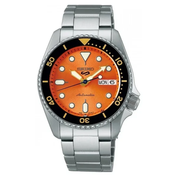 Seiko 5 Sports SKX SRPK35 Turuncu Erkek Kol Saati - Görsel 6