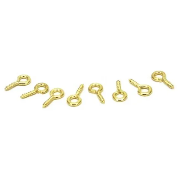 Metal Takı Ve Obje Halkası Vidalı 1 CM (1000 Adet) Altın - Görsel 3