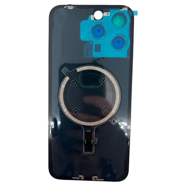 Teknonet Apple iPhone 15 Pro Uyumlu Kamera Camlı Batarya Kapağı + Magsafe Flex NT-110200 - Görsel 8
