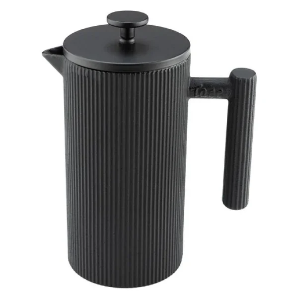 Taşev Linden Siyah 350 ml Döküm French Press - Görsel 7