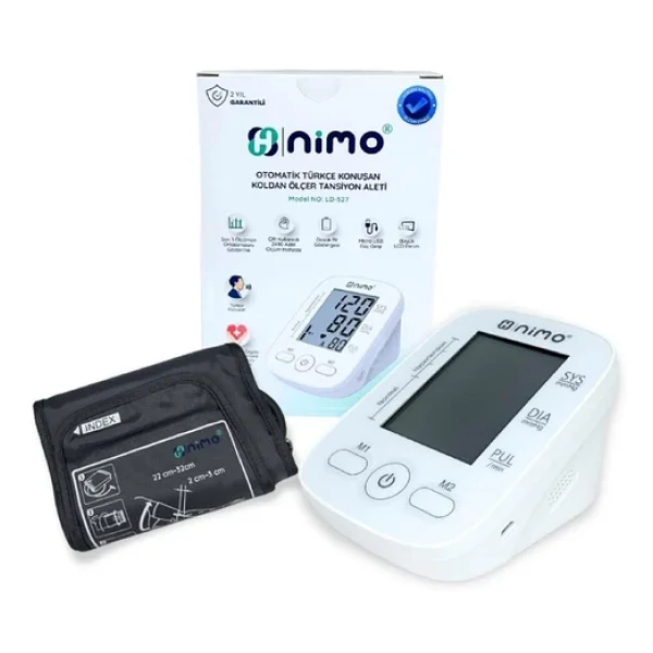 Nimo LD-527 Koldan Konuşan Dijital Tansiyon Aleti - Görsel 4