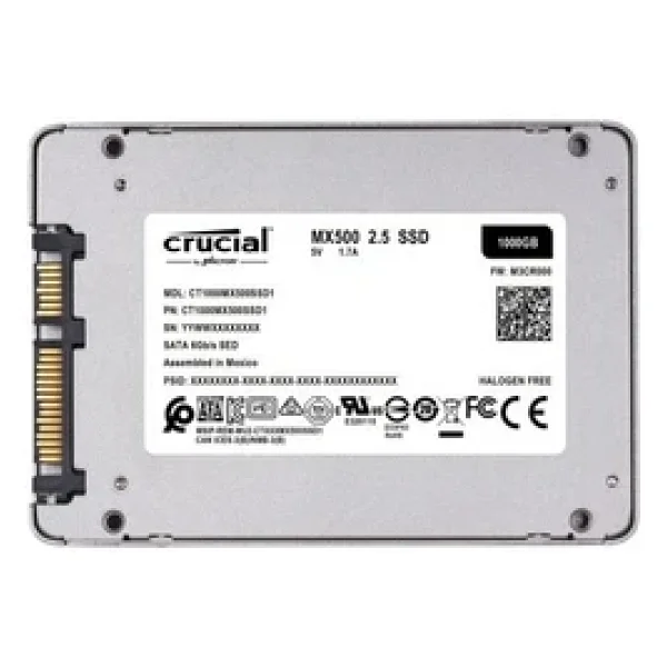 Crucial MX500 CT1000MX500SSD1 SATA 3.0 2.5" 1 TB SSD - Görsel 3