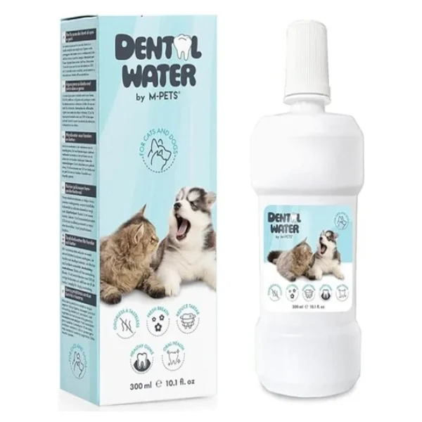 M-Pets Dental Water 300 ml Kedi Köpek Ağız Bakım Suyu - Görsel 8