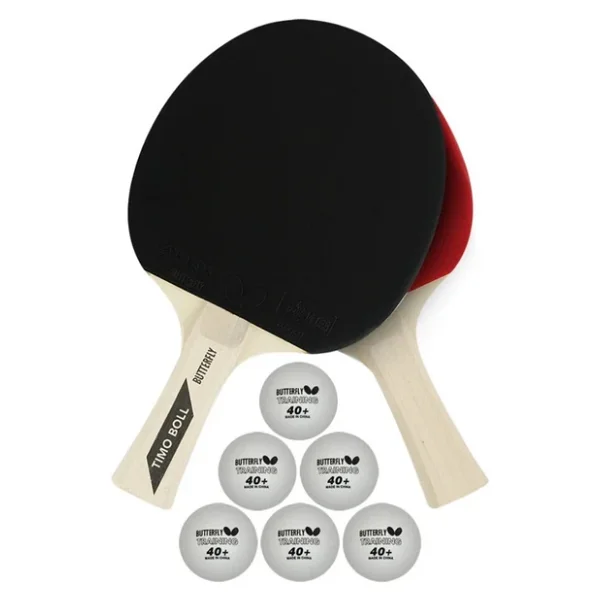 Butterfly 85106 Timo Boll 2 Raket 6 Top Masa Tenisi Raket Seti - Görsel 8