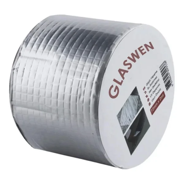 Çatı İzolasyon Bandı 96 Mm X 2 Mt Su Sızdırmazlık Geçirmez Delik Yalıtım Çamur Boru Sakız Tamir Bant - Görsel 5