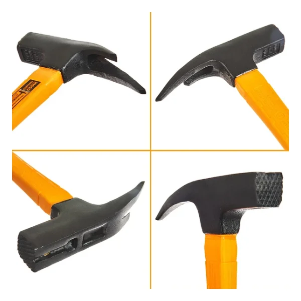 Ingco HRH60028 600 gr Fiberglass Saplı Çatı Çekiç - Görsel 3