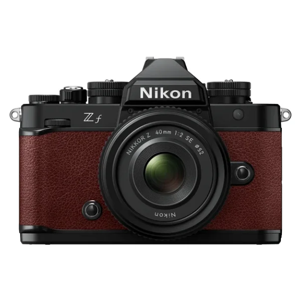Nikon Z f + 40mm Lens Bordo Aynasız Fotoğraf Makinesi - Görsel 3