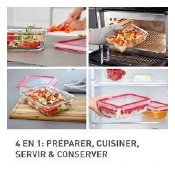 Tefal Masterseal Fresh 0.45 lt Cam Saklama Kabı - Görsel 8