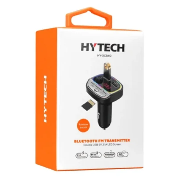 Hytech HY-XCB40 Çift Usb 5V 3.1A Led Ekran FM Transmitter - Görsel 9