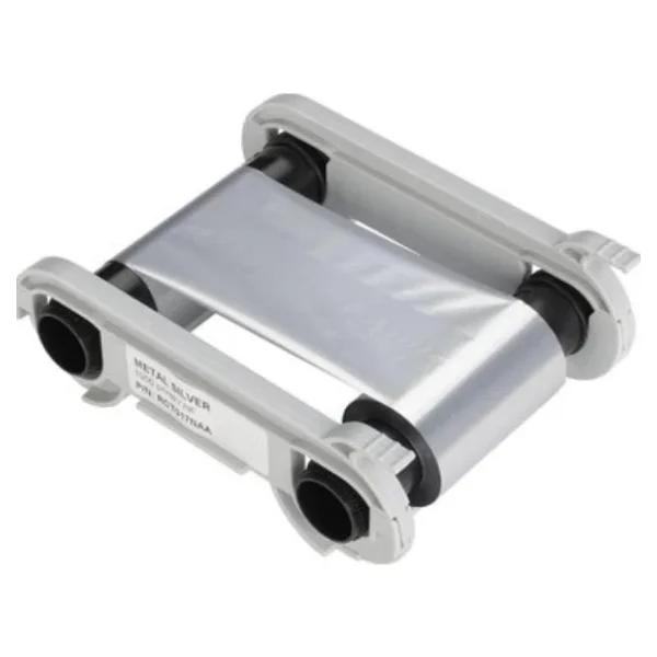 Evolis RCT017NAA Metalik Gümüş Monokrom Ribon - Orijinal ambalajında - Görsel 2