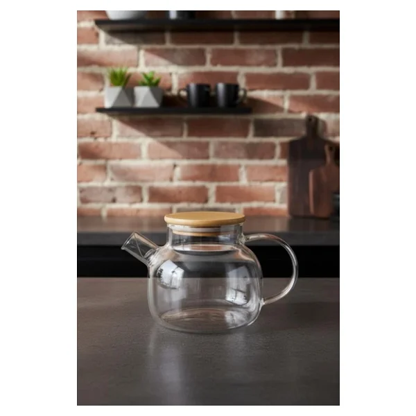 Bambum Taric 800 ml Cam Demlik - Görsel 3