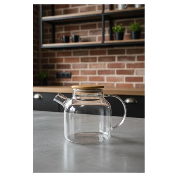Bambum Taric 1500 ml Cam Demlik - Görsel 2