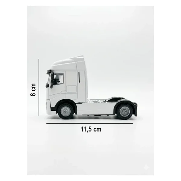 Işıklı Sesli Pilli Çek Bırak Metal Oyuncak Iveco Tır - Görsel 5