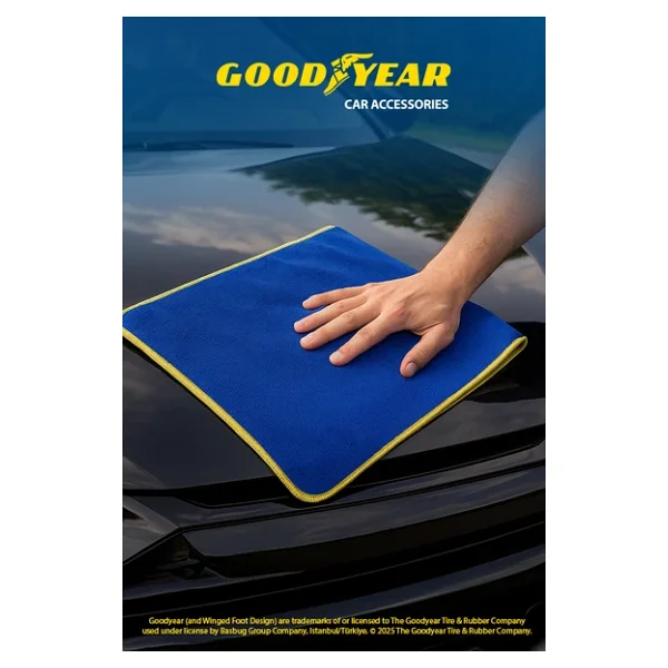 Goodyear Mikrofiber Bez Mavi - Görsel 2