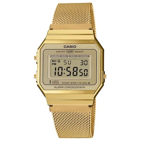 Casio Standart A700WMG-9ADF Hasır Kordon Kol Saati - Görsel 3