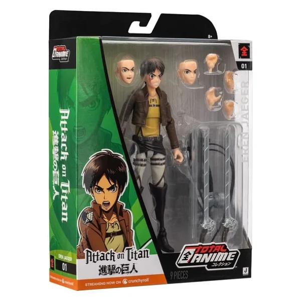 Total Anime 01 Eren Jaeger 16 cm Aksiyon Figür - Görsel 6