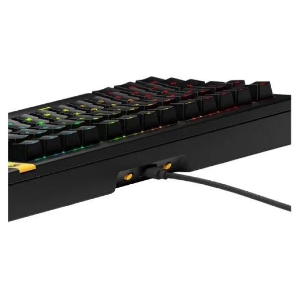 Glorious GMMK3 75% Hall Effect RGB Kablolu Mekanik Modüler TR Gaming Klavye - Siyah (GLO-KB-GMMK3-75-PB-HE-W-BLK-TR) - Görsel 4