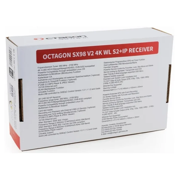 Octagon Sx98 V2 4K 5G Wl - Görsel 7