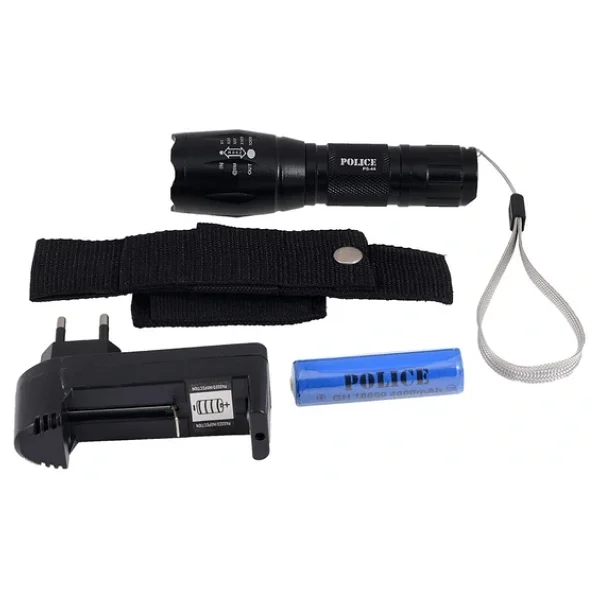 Police PS-44 1000 Lümen LED Şarjlı El Feneri - Görsel 5