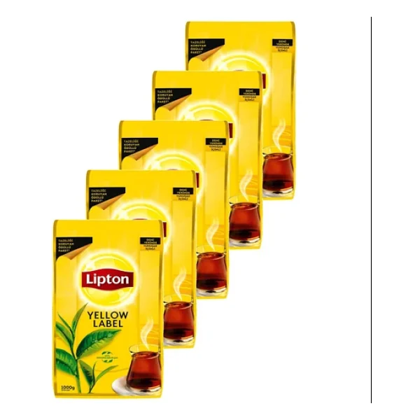 Lipton Yellow Label Tea 1 kg 5'li Çay - Görsel 4