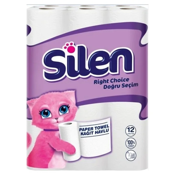 Silen Silen Kağıt Havlu 48'li (12X4) - Görsel 6