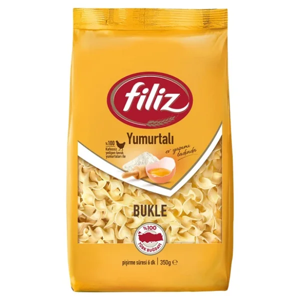 Filiz Yumurtalı Bukle Makarna 350 gr - Görsel 4