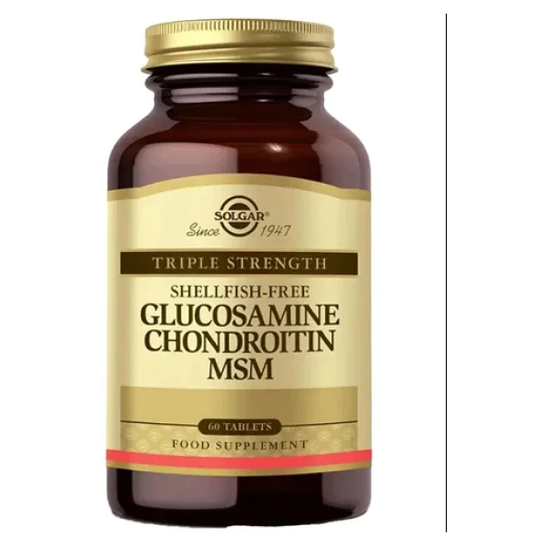 Solgar Glucosamine Chondroitin MSM 60 Tablet 2'li - Görsel 5