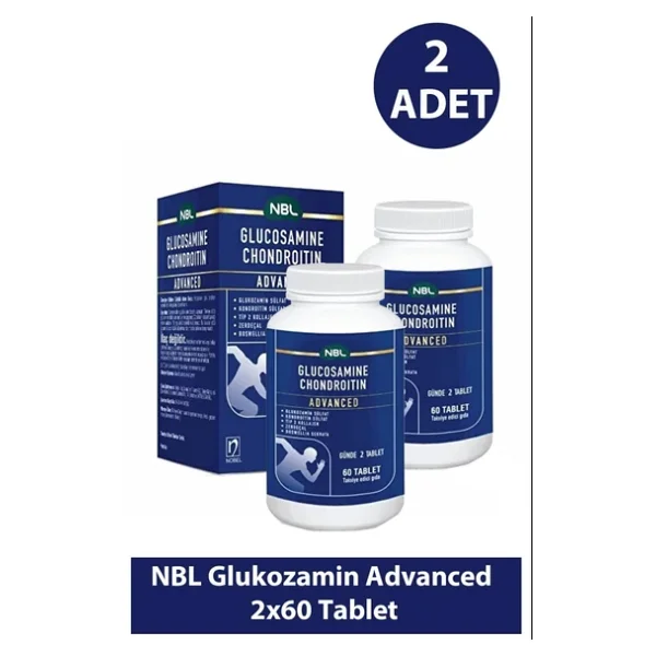 Nbl Glukozamin Advanced 60 Tablet 2 Adet - Aromasız - Görsel 4